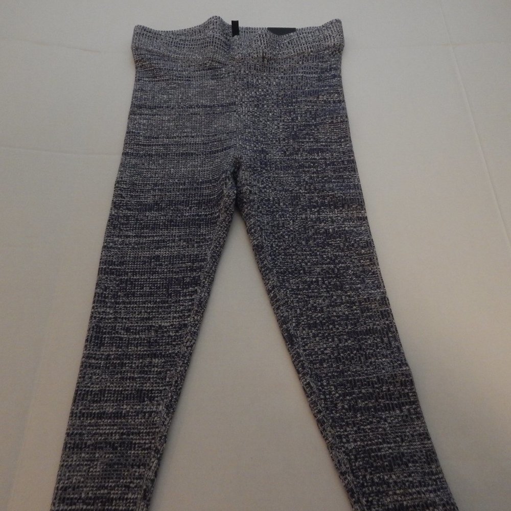 Torrid Sweater Knit Space dye Blue & White Heathered Plus size Leggings